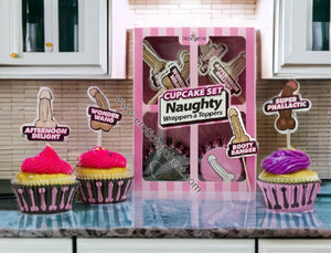 Naughty Willy Cupcake Set