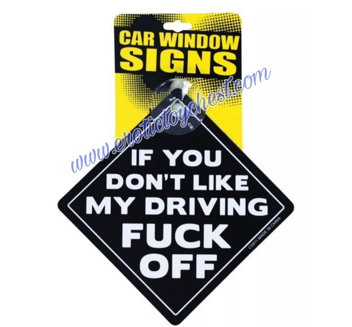 Funny Car Signs