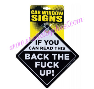 Funny Car Signs