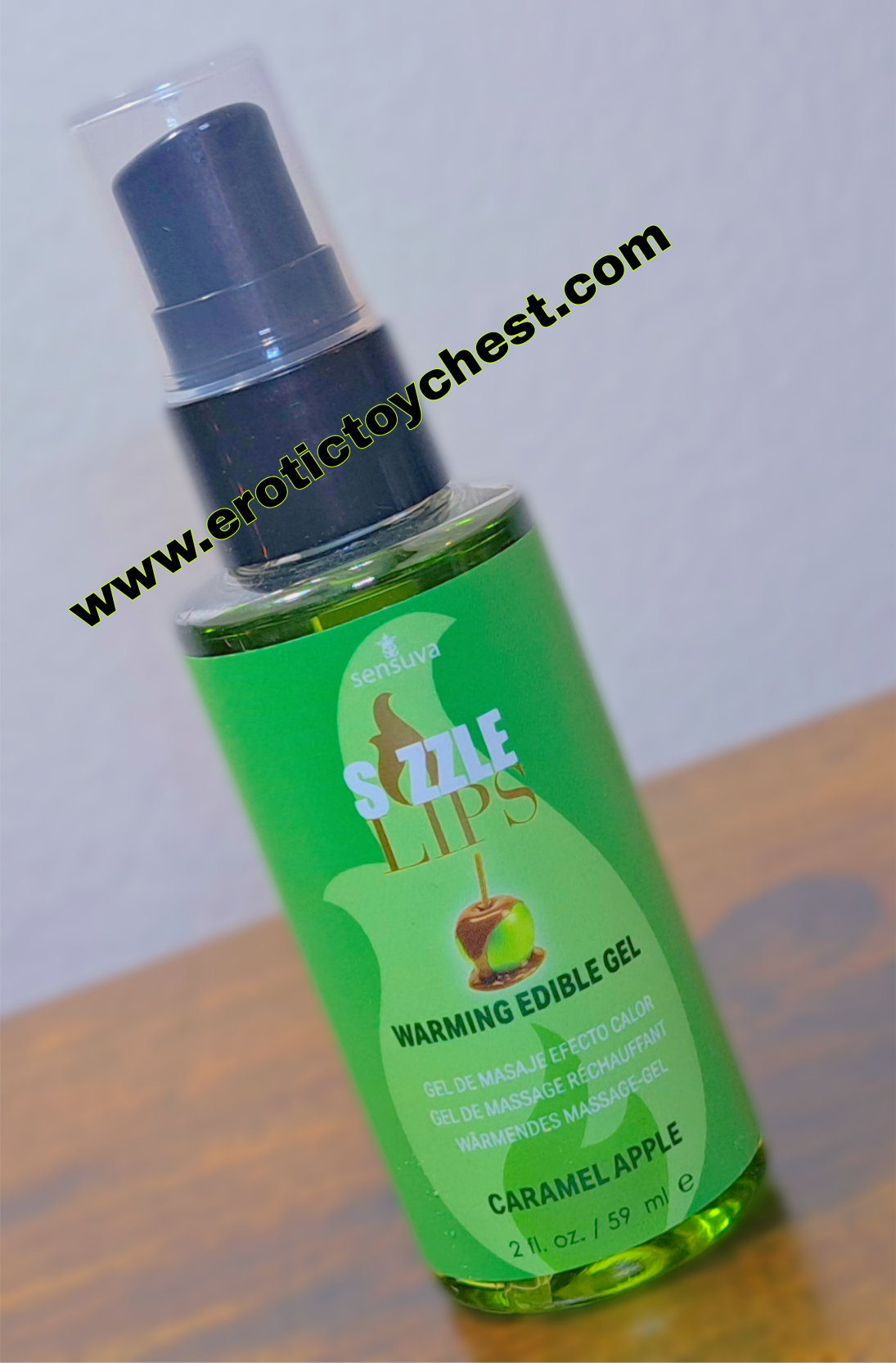 Sizzling Lips Edible Warming Gel 2