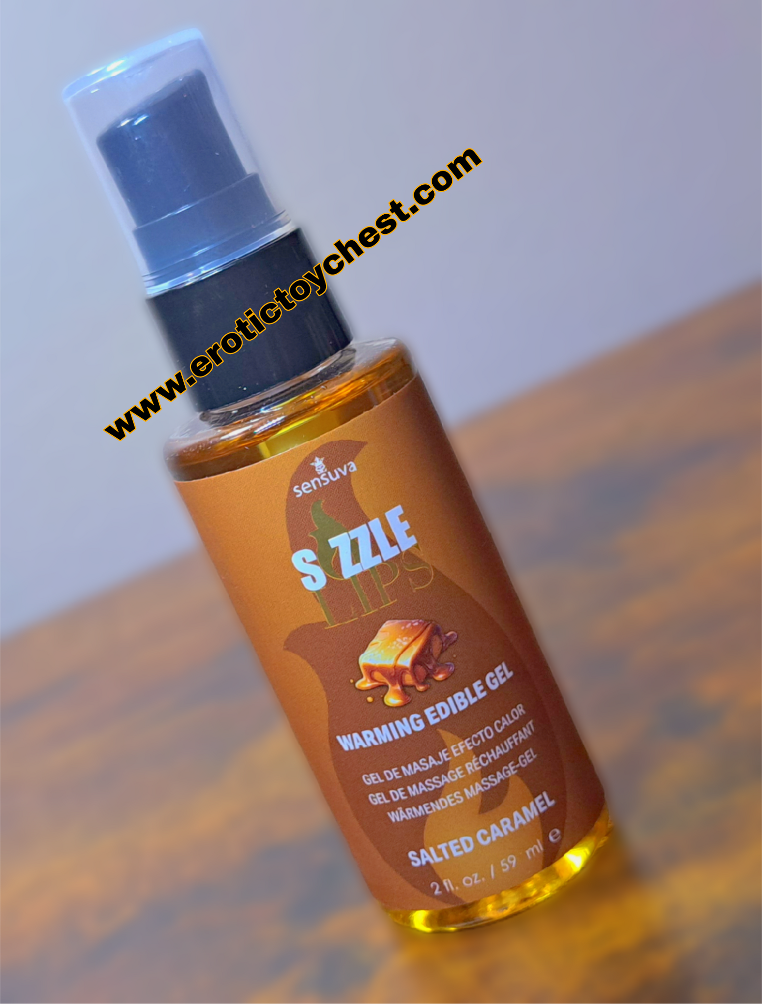 Sizzling Lips Edible Warming Gel 2