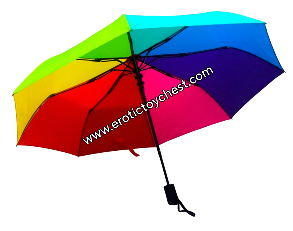Rainbow Manual Compact Umbrella