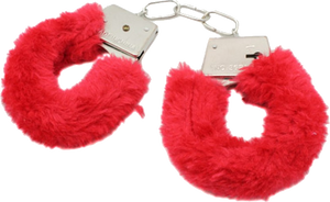 Furry Fun Metal Bondage Cuffs