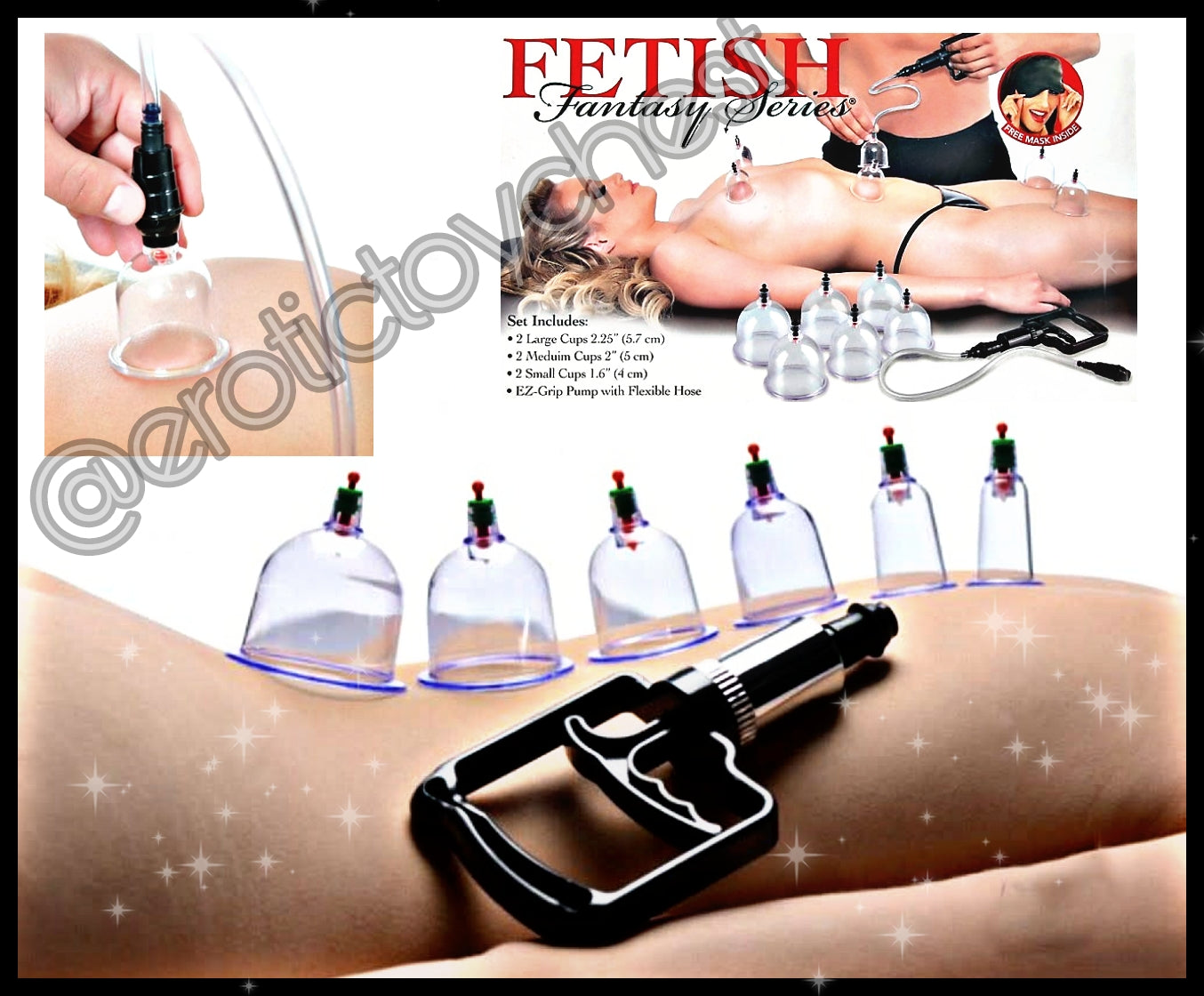 Bondage Cupping Set