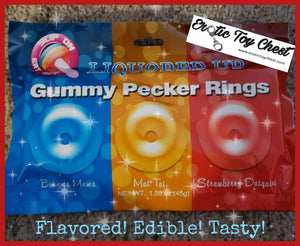 Liquor Infused Gummy Cock Rings