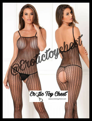 The Dirty Diana Crotchet Bodystocking (Plus Size Available)