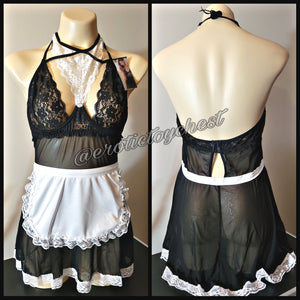 COSPLAY Sexy Maid Costume (Plus Size Available)