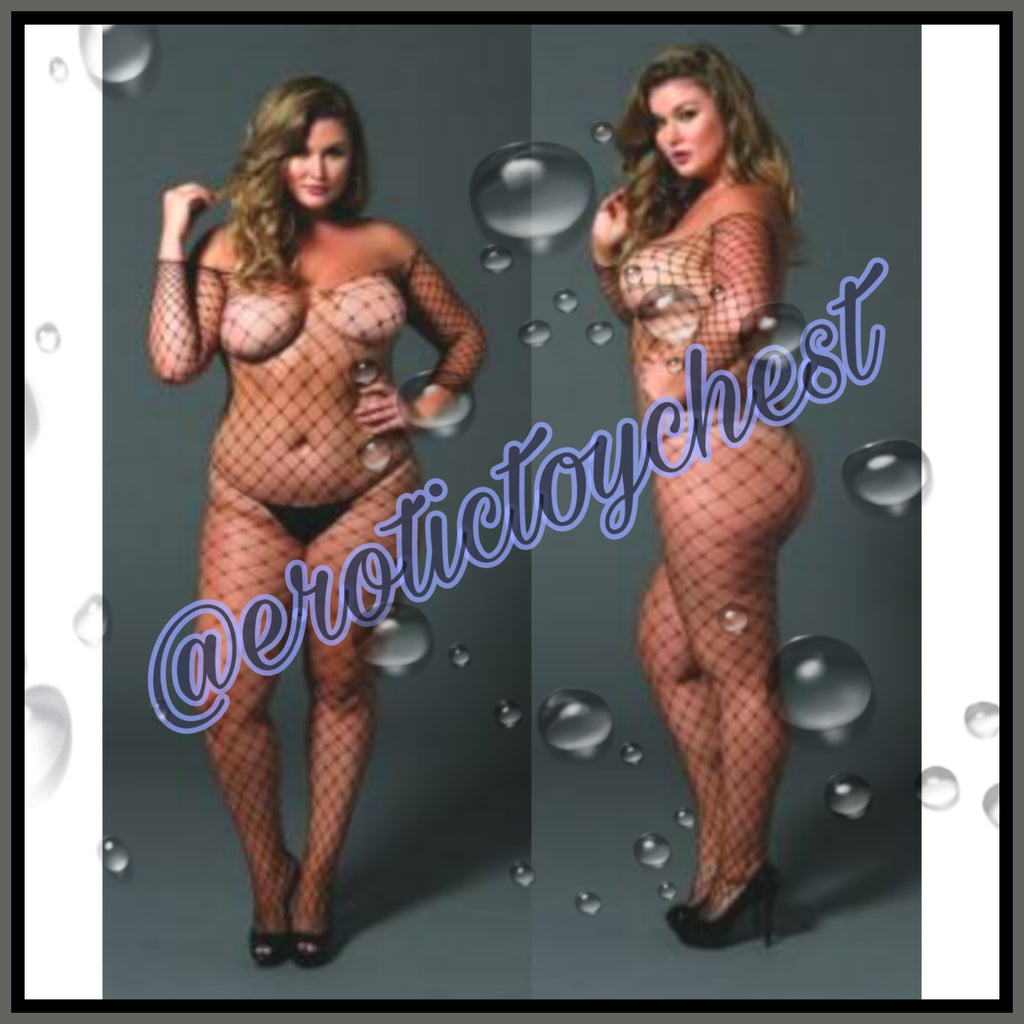 The Spicy Summer Fishnet Bodystocking (Plus Size Available)