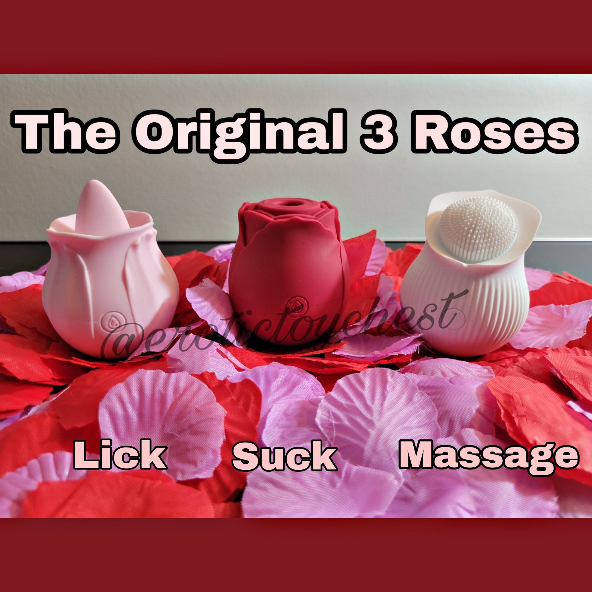 The Original Rose Licking Massager