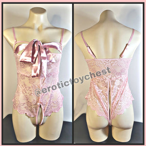 The Pretty In Pink Teddy (Plus Size Available)