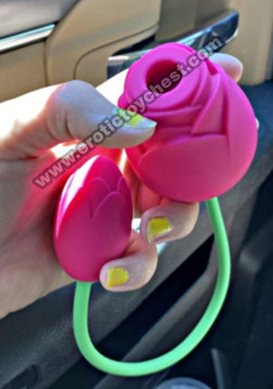 The Rose Suction Massager w/Vibrating Egg