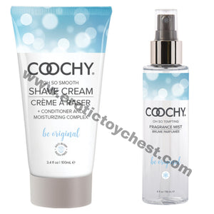 COOCHY Shave Cream and Fragrance Mist Set